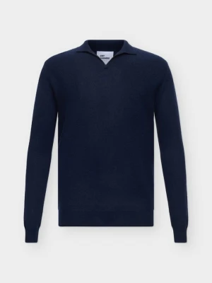 Sweter Just Cashmere granatowy
