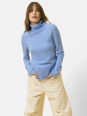 Sweter Just Cashmere jasnoniebieski