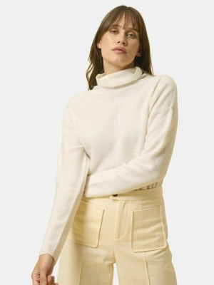 Sweter Just Cashmere jasny brąz