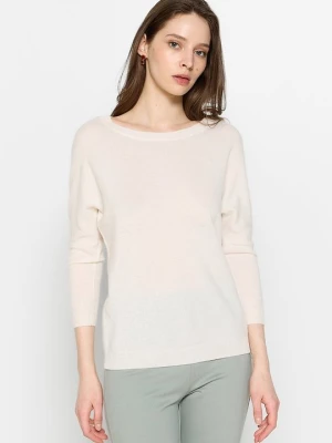 Sweter Just Cashmere mleczny