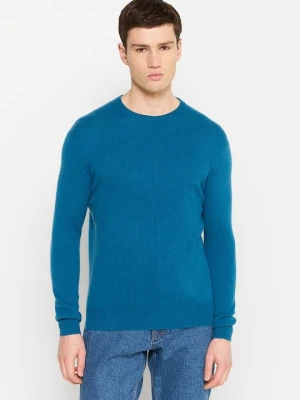 Sweter Just Cashmere niebieski