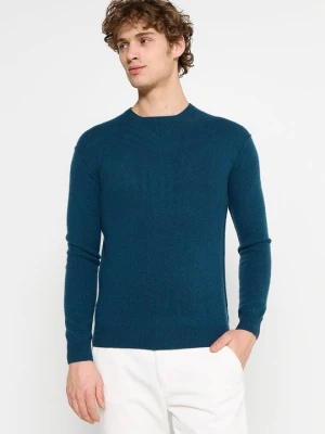 Sweter Just Cashmere morski