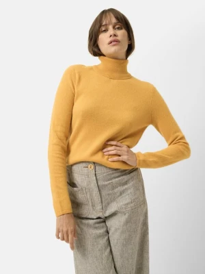 Sweter Just Cashmere pomarańczowy
