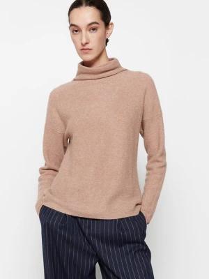 Sweter Just Cashmere wielbłądzi