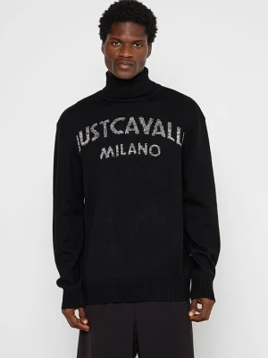 Sweter Just Cavalli czarny