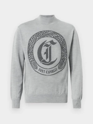 Sweter Just Cavalli szary