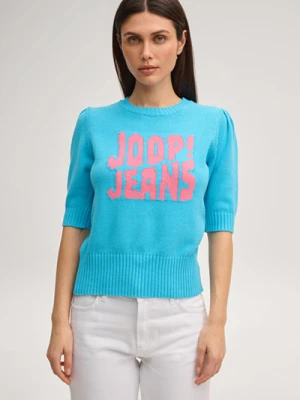 Sweter Kalama w kolorze turkusowym Joop