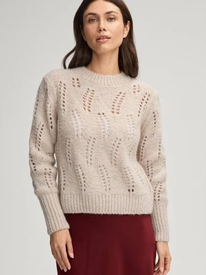 Sweter Kalma w kolorze jasnobeżowym Joop
