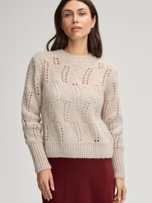 Sweter Kalma w kolorze jasnobeżowym Joop