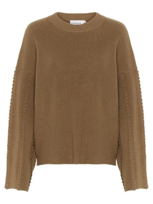 Sweter Karen by Simonsen ciemnobrązowy