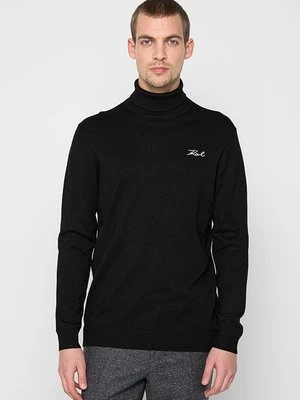 Sweter KARL LAGERFELD czarny