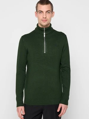 Sweter KARL LAGERFELD ciemnozielony
