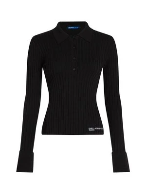 Sweter KARL LAGERFELD czarny