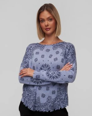 Sweter kaszmirowy damski Kujten Mela Bandana Bico
