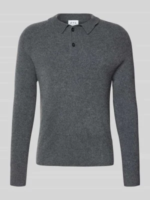 Sweter kaszmirowy z kołnierzykiem typu kent FTC-Cashmere