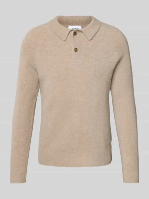 Sweter kaszmirowy z kołnierzykiem typu kent FTC-Cashmere