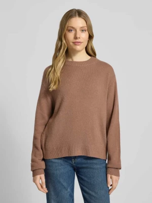 Sweter kaszmirowy z prążkowanymi wykończeniami Christian Berg Woman