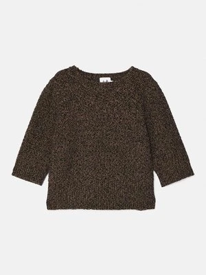 Sweter KNITID brązowy