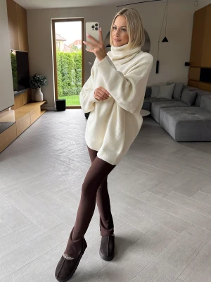 Sweter Kremowy Maxi ClothStore