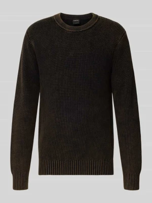 Sweter krój relaxed fit z czystej bawełny G-Star Raw Czarny