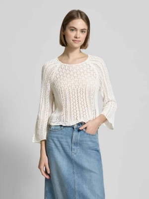 Sweter krótki z dzianiny z dodatkiem bawełny model ‘NOLA’ Only