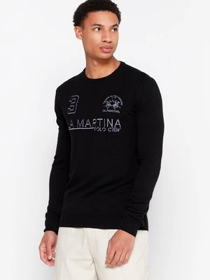 Sweter La Martina czarny