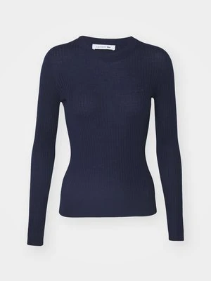 Sweter Lacoste granatowy