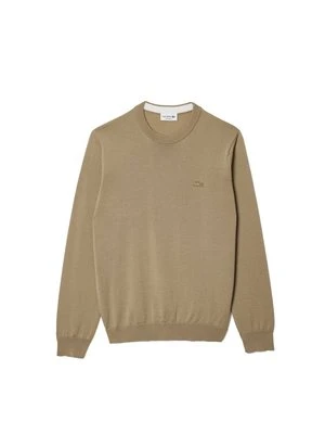 Sweter Lacoste beżowy