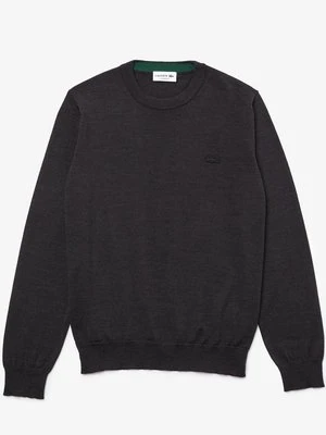 Sweter Lacoste ciemnoszary melanż