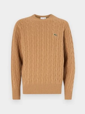 Sweter Lacoste beżowy