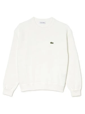 Sweter Lacoste mleczny