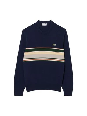 Sweter Lacoste granatowy