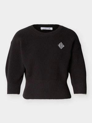 Sweter Lacoste czarny