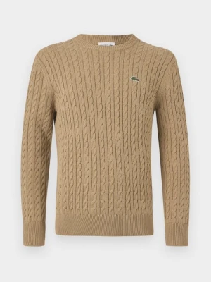 Sweter Lacoste beżowy