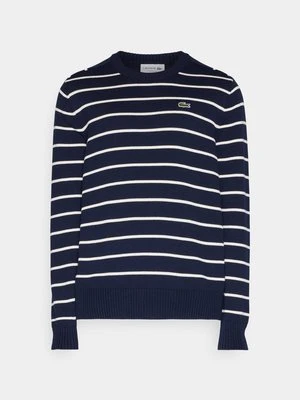 Sweter Lacoste granatowy