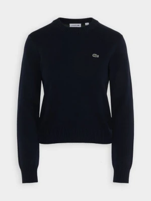 Sweter Lacoste granatowy
