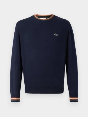 Sweter Lacoste granatowy