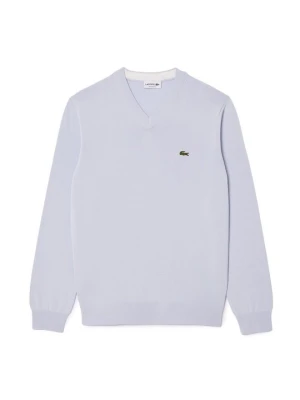 Sweter Lacoste niebieski