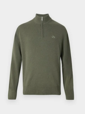 Sweter Lacoste oliwkowy