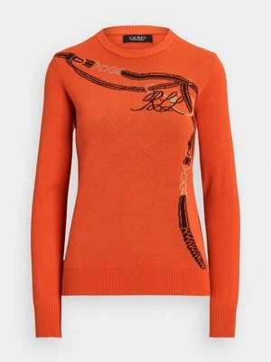 Sweter Lauren Ralph Lauren pomarańczowy