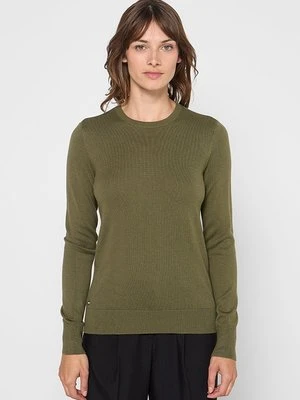 Sweter Lauren Ralph Lauren oliwkowy