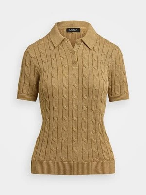 Sweter Lauren Ralph Lauren złoty