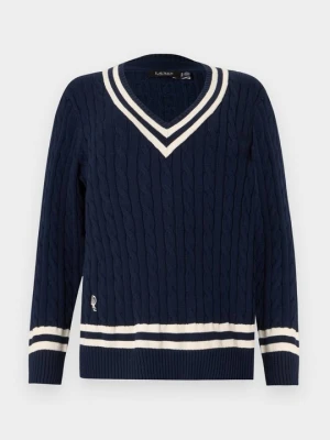 Sweter Lauren Ralph Lauren granatowy