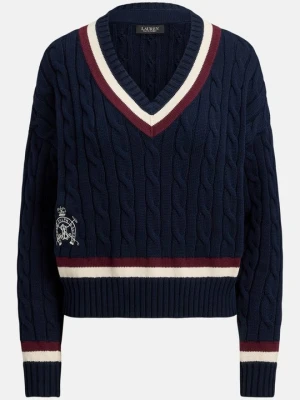Sweter Lauren Ralph Lauren granatowy