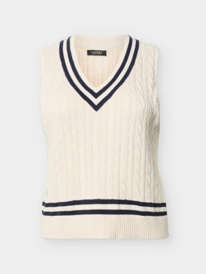 Sweter Lauren Ralph Lauren mleczny