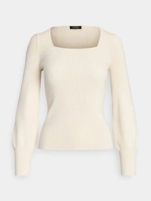 Sweter Lauren Ralph Lauren mleczny