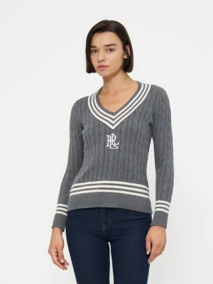 Sweter Lauren Ralph Lauren szary