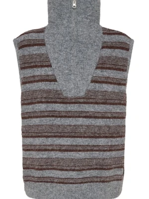 Sweter LeGer jasnoszary