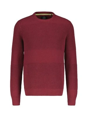 Sweter Lerros ciemnoczerwony