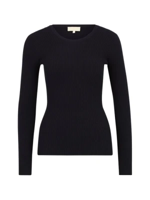Sweter Les Lunes granatowy